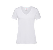 Футболка жіноча Classic V-Neck Women ST2700 Stedman, 155 г/м2 Футболка жіноча Classic V-Neck Women ST2700 Stedman, 155 г/м2