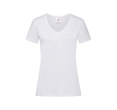 Футболка жіноча Classic V-Neck Women ST2700 Stedman, 155 г/м2