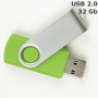 Флешка 32 Gb Twister, пластик