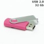 Флешка 32 Gb Twister, пластик