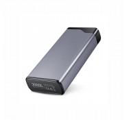 Повербанк TurboCharge 20000 mАh 2 USB, алюміній
