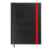 Щоденник датований BIG PLANS A5, бумвініл, обкл. тверда